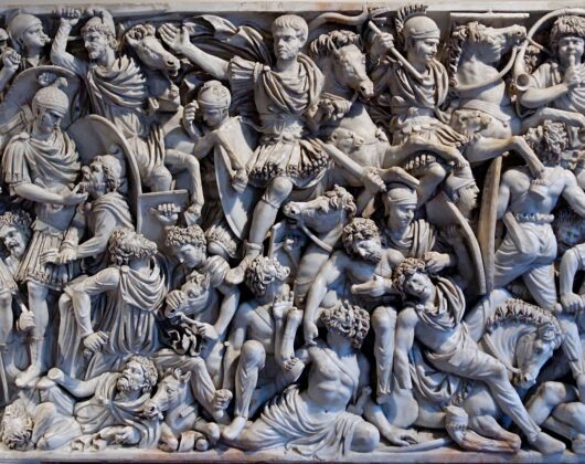 Ludovisi Battle Sarcophagus (National Roman Museum)